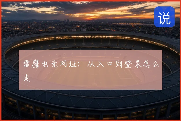 雷鹰电竞网址：从入口到登录怎么走